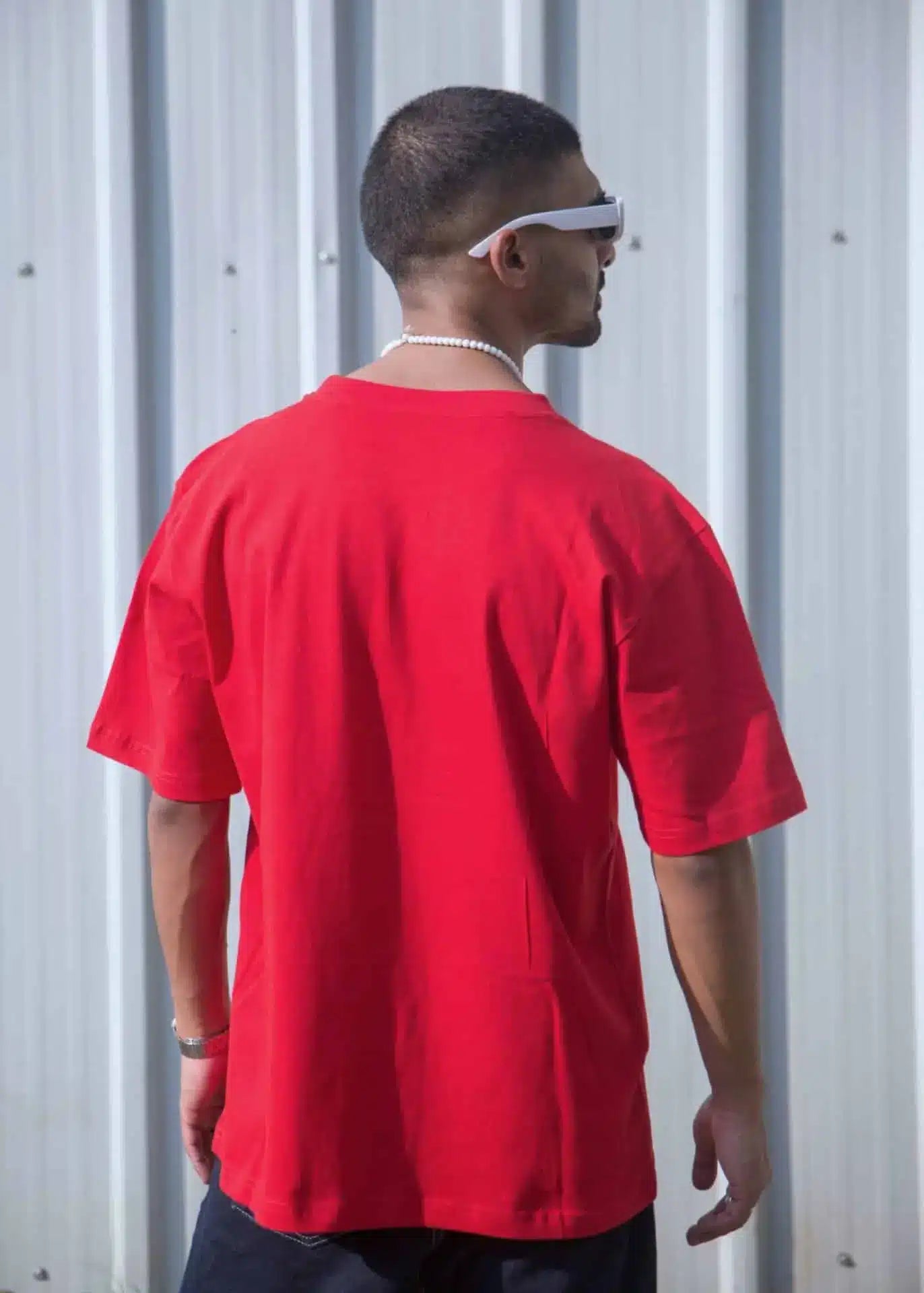 Red Seriously Oversized T-shirt