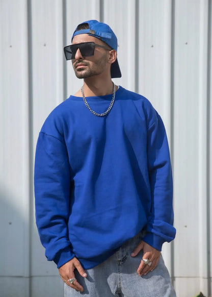 Blue To Whom Relaxed Fit Sweatshirt