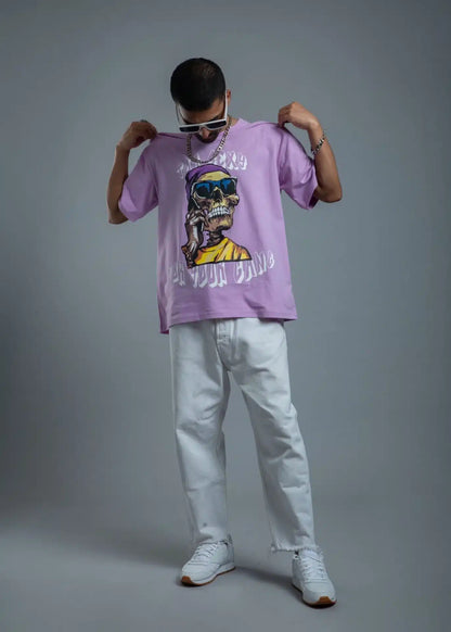 Lilac Too Cool Oversized T-shirt