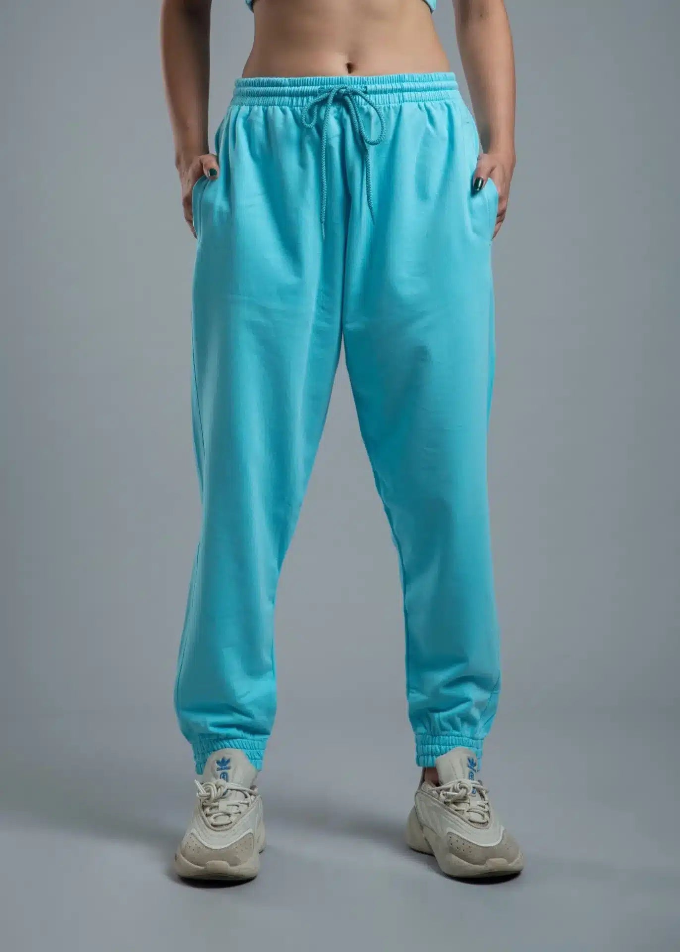 Sky Blue Relaxed Fit Jogger