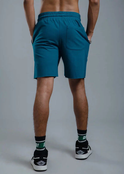 Teal Relaxed Fit Shorts